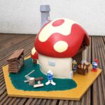 miniature mushroom-shaped bread oven